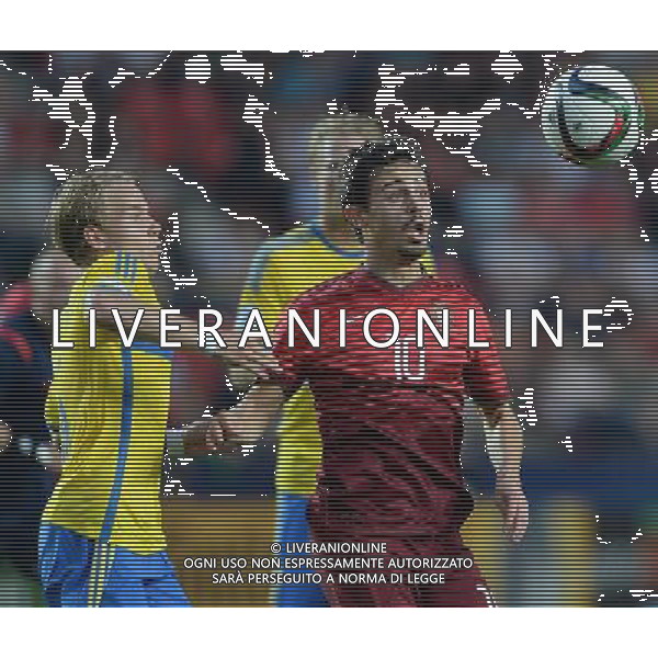 UEFA Under 21 Championship 2015 Finale Praga (Repubblica Ceca) - 30.06.2015 Svezia-Portogallo Nella Foto:Bernardo Mota Veiga de Carvalho e Silva-Oscar Lewicki /Ph.Vitez-Ag. Aldo Liverani