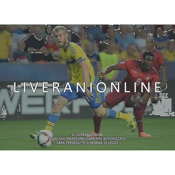 UEFA Under 21 Championship 2015 Finale Praga (Repubblica Ceca) - 30.06.2015 Svezia-Portogallo Nella Foto:Filip Helander-William Silva de Carvalho /Ph.Vitez-Ag. Aldo Liverani