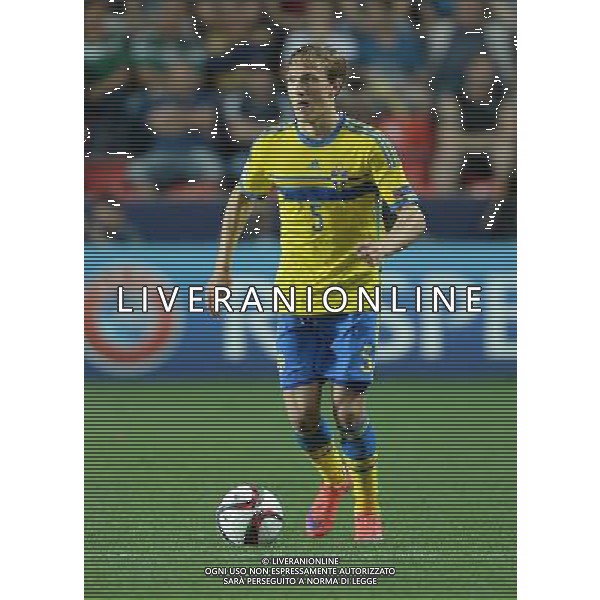 UEFA Under 21 Championship 2015 Finale Praga (Repubblica Ceca) - 30.06.2015 Svezia-Portogallo Nella Foto:Augustinsson Ludwing /Ph.Vitez-Ag. Aldo Liverani