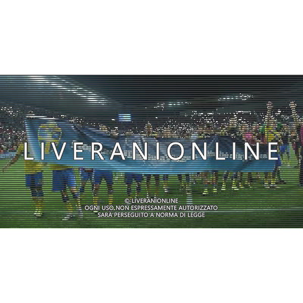 UEFA Under 21 Championship 2015 Finale Praga (Repubblica Ceca) - 30.06.2015 Svezia-Portogallo Nella Foto:Festeggiamenti giocatori Svezia /Ph.Vitez-Ag. Aldo Liverani