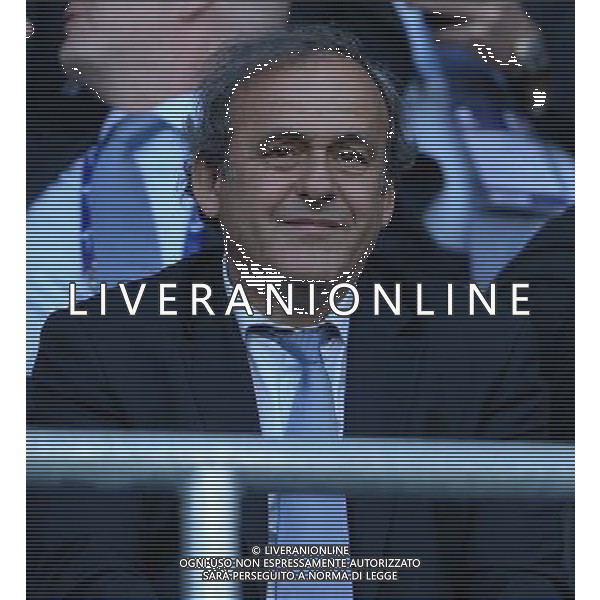 UEFA Under 21 Championship 2015 Finale Praga (Repubblica Ceca) - 30.06.2015 Svezia-Portogallo Nella Foto:Platini Michel /Ph.Vitez-Ag. Aldo Liverani