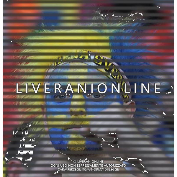 UEFA Under 21 Championship 2015 Finale Praga (Repubblica Ceca) - 30.06.2015 Svezia-Portogallo Nella Foto:Tifosi Svezia /Ph.Vitez-Ag. Aldo Liverani