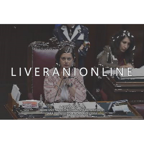 Roma - 01/07/2015 - Montecitorio - Informativa urgente del Governo sugli sviluppi della situazione del debito della Grecia - nella foto: Laura Boldrini / Ph. Fabrizio Corradetti - Ag. Aldo Liverani Sas