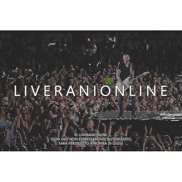 TIZIANO FERRO IN CONCERTO ALLO STADIO DALL\'ARA DI BOLOGNA 01 LUGLIO 2015 ©OPTIMA FOTO/AGENZIA ALDO LIVERANI Sas