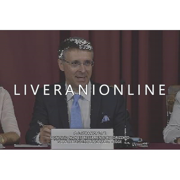 Roma - 02/07/2015 - Montecitorio - Sala della Regina - L\'Autorita\' nazionale anticorruzione presenta la Relazione al Parlamento per l\'anno 2014 - nella foto: Raffaele Cantone presidente dell\'Autoritˆ Nazionale Anticorruzione / Ph. Fabrizio Corradetti - Ag. Aldo Liverani Sas