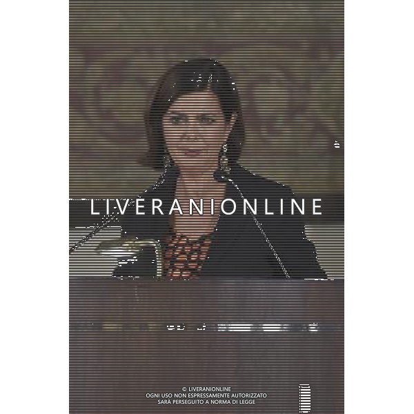 Roma - 02/07/2015 - Montecitorio - Sala della Regina - L\'Autorita\' nazionale anticorruzione presenta la Relazione al Parlamento per l\'anno 2014 - nella foto: Laura Boldrini / Ph. Fabrizio Corradetti - Ag. Aldo Liverani Sas