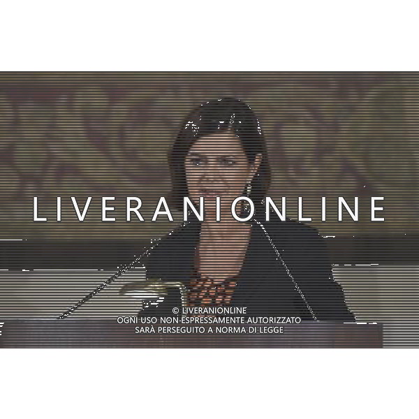 Roma - 02/07/2015 - Montecitorio - Sala della Regina - L\'Autorita\' nazionale anticorruzione presenta la Relazione al Parlamento per l\'anno 2014 - nella foto: Laura Boldrini / Ph. Fabrizio Corradetti - Ag. Aldo Liverani Sas
