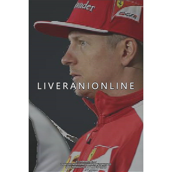 Kimi Raikkonen (FIN), Scuderia Ferrari 02.07.2015. Formula 1 World Championship, Rd 9, British Grand Prix, Silverstone, England, Preparation Day. /AGENZIA ALDO LIVERANI Sas - ITALY ONLY - EDITORIAL USE ONLY - Gp F1 inghilterra