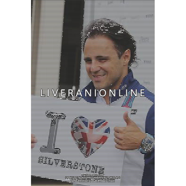 Felipe Massa (BRA) Williams loves Silverstone. 02.07.2015. Formula 1 World Championship, Rd 9, British Grand Prix, Silverstone, England, Preparation Day. /AGENZIA ALDO LIVERANI Sas - ITALY ONLY - EDITORIAL USE ONLY - Gp F1 inghilterra