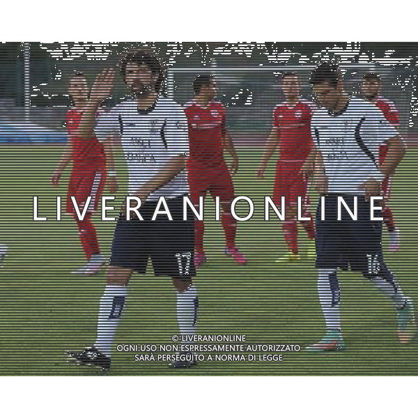 UEFA Europa League 2015/2016 Primo Turno di Qualificazione Andata Serravalle (San Marino) - 02.07.2015 La Fiorita - Vaduz Nella Foto:damiano tommasi entra in campo con la fiorita /Ph.Vitez-Ag. Aldo Liverani