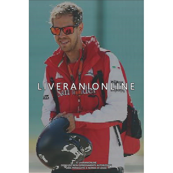 Sebastian Vettel (GER) Ferrari. 03.07.2015. Formula 1 World Championship, Rd 9, British Grand Prix, Silverstone, England, Practice Day. AG ALDO LIVERANI SAS ONLY ITALY