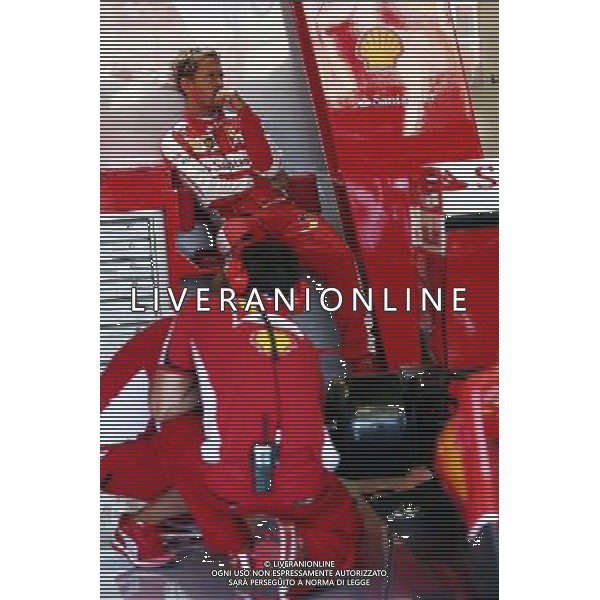 Sebastian Vettel (GER) Ferrari SF15-T. 03.07.2015. Formula 1 World Championship, Rd 9, British Grand Prix, Silverstone, England, Practice Day. AG ALDO LIVERANI SAS ONLY ITALY