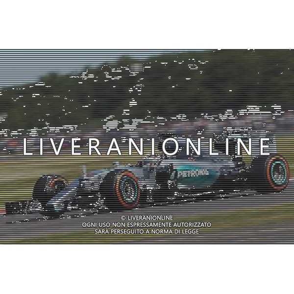 Lewis Hamilton (GBR) Mercedes AMG F1 W06. 03.07.2015. Formula 1 World Championship, Rd 9, British Grand Prix, Silverstone, England, Practice Day. AG ALDO LIVERANI SAS ONLY ITALY