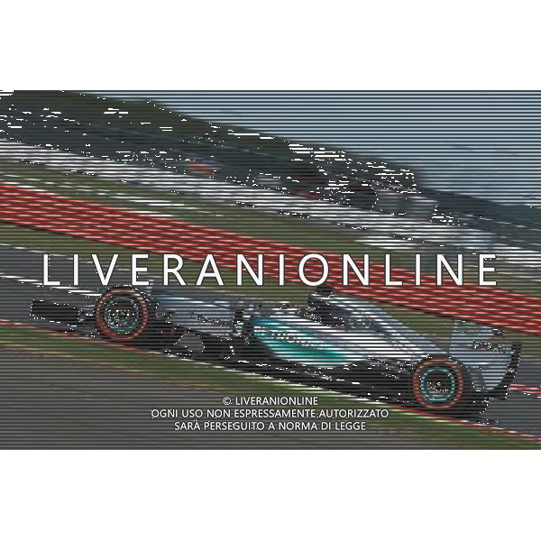 Lewis Hamilton (GBR) Mercedes AMG F1 W06. 03.07.2015. Formula 1 World Championship, Rd 9, British Grand Prix, Silverstone, England, Practice Day. AG ALDO LIVERANI SAS ONLY ITALY