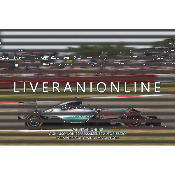 Nico Rosberg (GER) Mercedes AMG F1 W06. 03.07.2015. Formula 1 World Championship, Rd 9, British Grand Prix, Silverstone, England, Practice Day. AG ALDO LIVERANI SAS ONLY ITALY