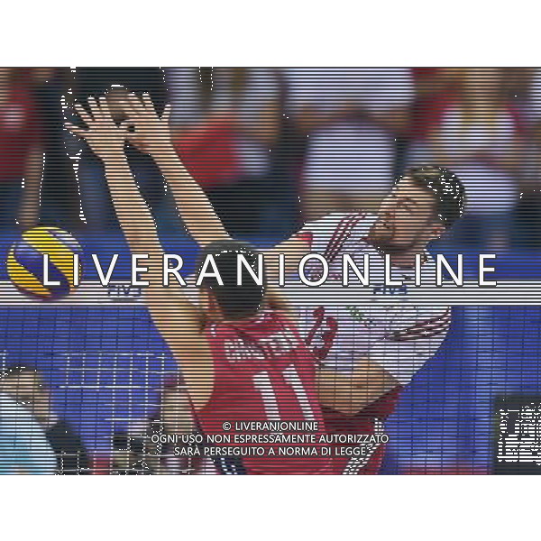 2015.07.03 KRAKOW SIATKOWKA LIGA SWIATOWA SEZON 2015/2016 VOLLEYBALL FIVB WORLD LEAGUE 2016 POLSKA - USA N/Z Michal Kubiak FOTO LUKASZ LASKOWSKI / PRESSFOCUS / NEWSPIX.PL --- Newspix.pl AG ALDO LIVERANI SAS ONLY ITALY *** Local Caption *** www.newspix.pl mail us: info@newspix.pl call us: 0048 022 23 22 222 --- Polish Picture Agency by Ringier Axel Springer Poland