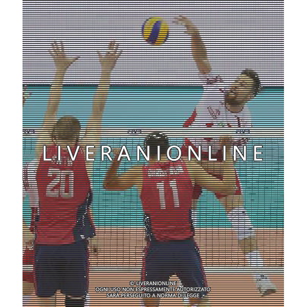 KRAKOW, 03.07.2015 POLSKA - USA , LIGA SWIATOWA SIATKOWKA, FIVB MEN\'S VOLLEYBALL WORLD LEAGUE 2015 n/z. Micha? Kubiak FOTO: TOMASZ MARKOWSKI NEWSPIX.PL --- Newspix.pl AG ALDO LIVERANI SAS ONLY ITALY *** Local Caption *** www.newspix.pl mail us: info@newspix.pl call us: 0048 022 23 22 222 --- Polish Picture Agency by Ringier Axel Springer Poland
