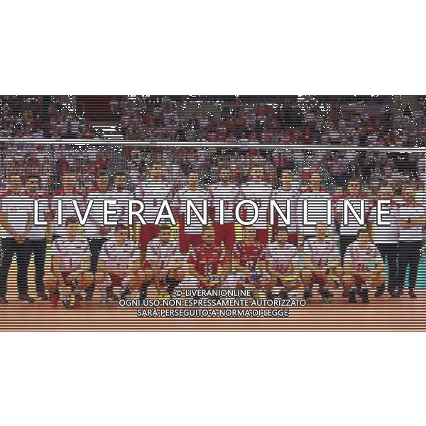 KRAKOW , POLSKA TAURON ARENA 03.07.2015 SIATKOWKA MEZCZYZNI FIVB LIGA SWIATOWA 2015 RUNDA INTERKONTYNENTALNA GRUPA B POLSKA - USA NZ REPREZENTACJA KADRA POLSKA ZDJECIE DRUZYNY TEAM PHOTO FOT MICHAL NOWAK / NEWSPIX.PL KRAKOW , POLAND TAURON ARENA 03.07.2015 VOLLEYBALL MEN 2015 FIVB WORLD LEAGUE INTERCONTINENTAL ROUND POOL B POLAND - USA REPREZENTACJA KADRA POLSKA ZDJECIE DRUZYNY TEAM PHOTO MICHAL NOWAK / NEWSPIX.PL --- Newspix.pl AG ALDO LIVERANI SAS ONLY ITALY *** Local Caption *** www.newspix.pl mail us: info@newspix.pl call us: 0048 022 23 22 222 --- Polish Picture Agency by Ringier Axel Springer Poland