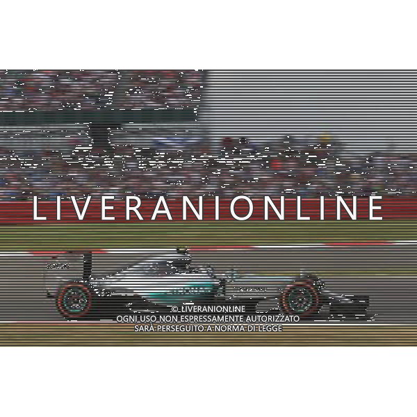 Nico Rosberg (GER) Mercedes AMG F1 W06. 04.07.2015. Formula 1 World Championship, Rd 9, British Grand Prix, Silverstone, England, Qualifying Day. AG ALDO LIVERANI SAS ONLY ITALY