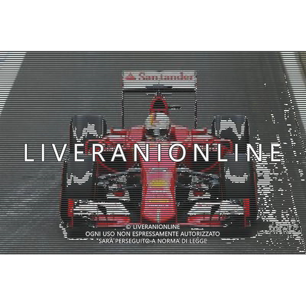 Sebastian Vettel (GER) Ferrari SF15-T. 04.07.2015. Formula 1 World Championship, Rd 9, British Grand Prix, Silverstone, England, Qualifying Day. AG ALDO LIVERANI SAS ONLY ITALY