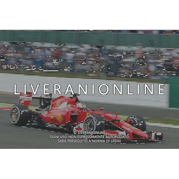 Sebastian Vettel (GER) Ferrari SF15-T. 04.07.2015. Formula 1 World Championship, Rd 9, British Grand Prix, Silverstone, England, Qualifying Day. AG ALDO LIVERANI SAS ONLY ITALY