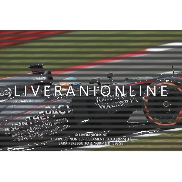 Fernando Alonso (ESP) McLaren MP4-30. 04.07.2015. Formula 1 World Championship, Rd 9, British Grand Prix, Silverstone, England, Qualifying Day. AG ALDO LIVERANI SAS ONLY ITALY