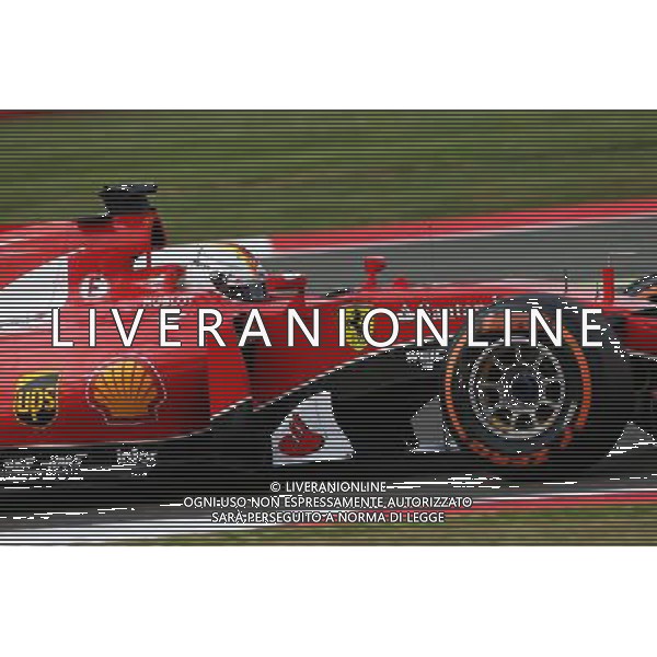 Sebastian Vettel (GER) Ferrari SF15-T. 04.07.2015. Formula 1 World Championship, Rd 9, British Grand Prix, Silverstone, England, Qualifying Day. AG ALDO LIVERANI SAS ONLY ITALY