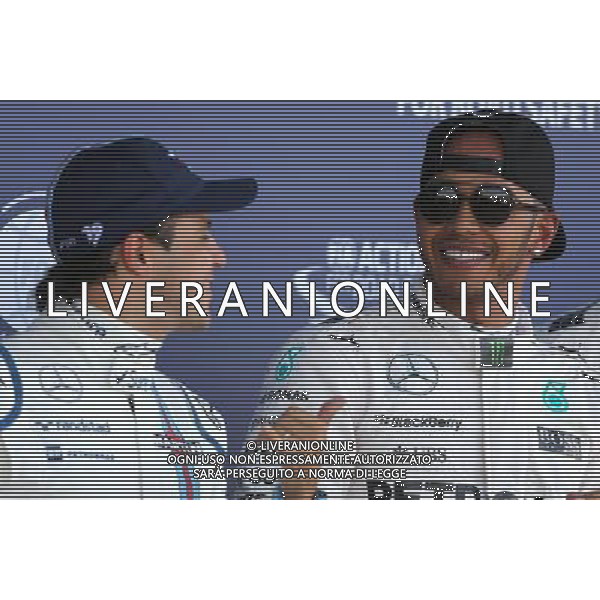 Lewis Hamilton (GBR), Mercedes AMG F1 Team and Felipe Massa (BRA), Williams F1 Team 04.07.2015. Formula 1 World Championship, Rd 9, British Grand Prix, Silverstone, England, Qualifying Day. AG ALDO LIVERANI SAS ONLY ITALY
