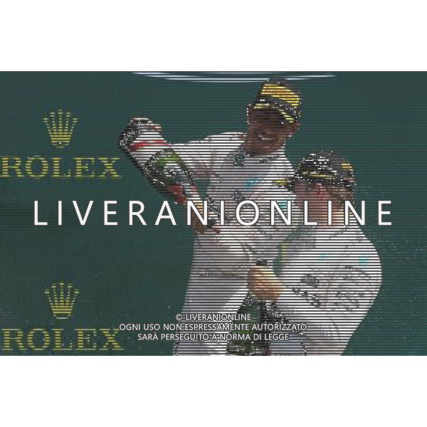 Lewis Hamilton (GBR), Mercedes AMG F1 Team and Nico Rosberg (GER), Mercedes AMG F1 Team 05.07.2015. Formula 1 World Championship, Rd 9, British Grand Prix, Silverstone, England, Race Day. AG ALDO LIVERANI SAS ONLY ITALY