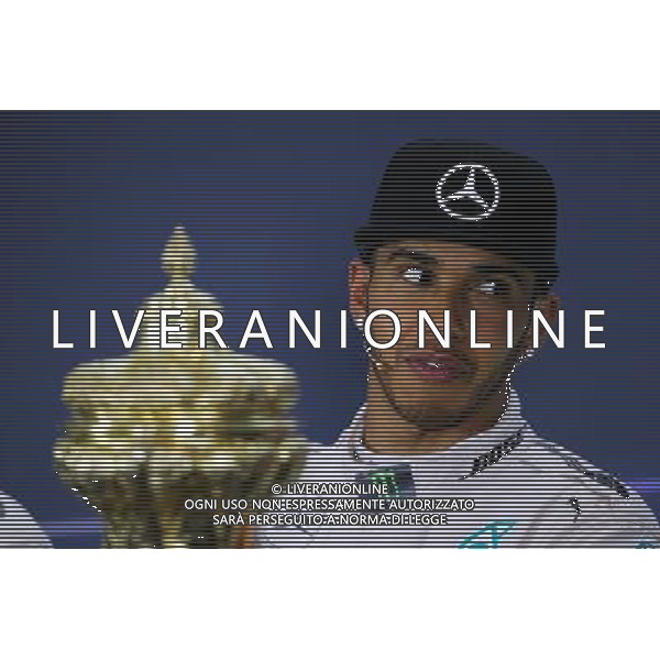Race winner Lewis Hamilton (GBR) Mercedes AMG F1 in the FIA Press Conference. 05.07.2015. Formula 1 World Championship, Rd 9, British Grand Prix, Silverstone, England, Race Day. AG ALDO LIVERANI SAS ONLY ITALY