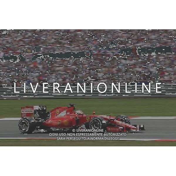 Sebastian Vettel (GER) Ferrari SF15-T. 05.07.2015. Formula 1 World Championship, Rd 9, British Grand Prix, Silverstone, England, Race Day. AG ALDO LIVERANI SAS ONLY ITALY