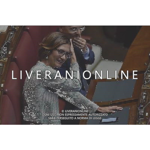 Roma - 09/07/2015 - Montecitorio - Voto finale sul disegno di legge di riforma della scuola - nella foto: Mariastella Gelmini / Ph. Fabrizio Corradetti - Ag. Aldo Liverani Sas