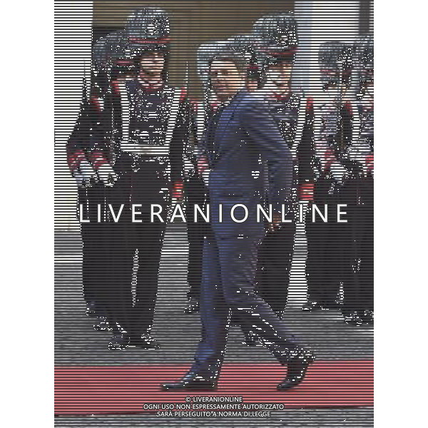 Roma - 09/07/2015 - Palazzo Chigi - Il Presidente del Consiglio Matteo Renzi incontra il Presidente della Repubblica dell\'Azerbaijan Ilham Aliyev - nella foto: Matteo Renzi / Ph. Fabrizio Corradetti - Ag. Aldo Liverani Sas