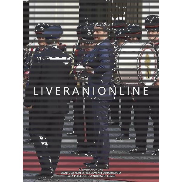 Roma - 09/07/2015 - Palazzo Chigi - Il Presidente del Consiglio Matteo Renzi incontra il Presidente della Repubblica dell\'Azerbaijan Ilham Aliyev - nella foto: Matteo Renzi / Ph. Fabrizio Corradetti - Ag. Aldo Liverani Sas
