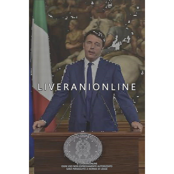 Roma - 10/07/2015 - Palazzo Chigi - Il Presidente del Consiglio dei Ministri Matteo Renzi incontra il Primo Ministro della Repubblica dâ€™Irlanda Enda Kenny - nella foto: Matteo Renzi / Ph. Fabrizio Corradetti - Ag. Aldo Liverani sas