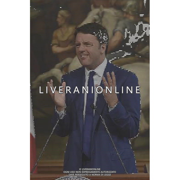 Roma - 10/07/2015 - Palazzo Chigi - Il Presidente del Consiglio dei Ministri Matteo Renzi incontra il Primo Ministro della Repubblica dâ€™Irlanda Enda Kenny - nella foto: Matteo Renzi / Ph. Fabrizio Corradetti - Ag. Aldo Liverani sas