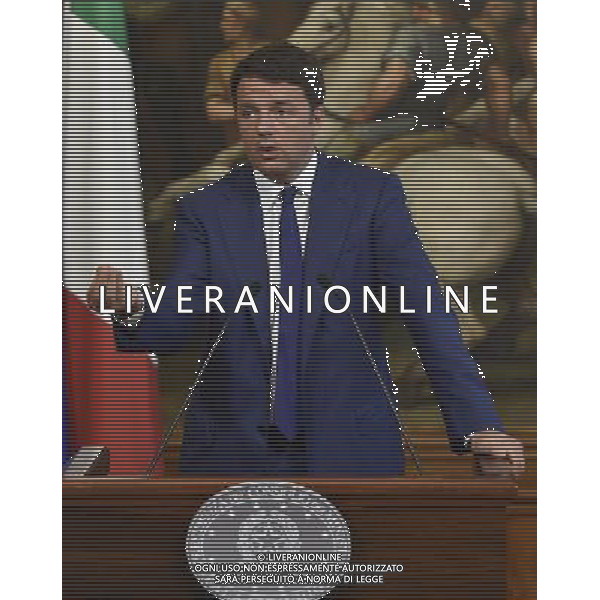 Roma - 10/07/2015 - Palazzo Chigi - Il Presidente del Consiglio dei Ministri Matteo Renzi incontra il Primo Ministro della Repubblica dâ€™Irlanda Enda Kenny - nella foto: Matteo Renzi / Ph. Fabrizio Corradetti - Ag. Aldo Liverani sas