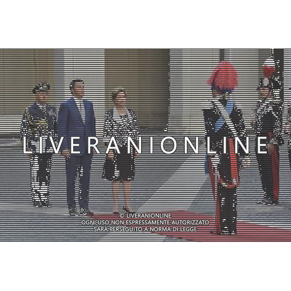 Roma - 10/07/2015 - Palazzo Chigi - Il Presidente del Consiglio dei Ministri Matteo Renzi incontra il Presidente della Repubblica federale del Brasile Dilma Rousseff - nella foto: Matteo Renzi e Dilma Rousseff / Ph. Fabrizio Corradetti - Ag. Aldo Liverani sas