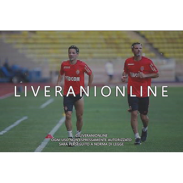 Jeremy TOULALAN / Joao MOUTHINO - 10.07.2015 - Monaco / Dynamo Moscou - Match Amical Photo : Serge Haouzi / Icon Sport /AGENZIA ALDO LIVERANI Sas - ITALY ONLY - EDITORIAL USE ONLY - MONACO - DINAMO MOSCA PARTITA AMICHEVOLE