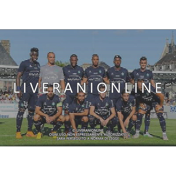 Equipe Saint Etienne - 15.07.2015 - Nantes / Saint Etienne - Match amical Photo : Nolwenn Le Gouic / Icon Sport Benoit ASSOU EKOTO / Vincent PAJOT / Jessy MOULIN Moustapha BAYAL SALL / Benjamin CORGNET / Kevin MONNET PAQUET / Yohan MOLLO / Jeremy CLEMENT / Dylan Saint LOUIS / Kevin THEOPHILE CATHERINE / Loic PERRIN / Vincent PAJOT AG ALDO LIVERANI SAS ONLY ITALY