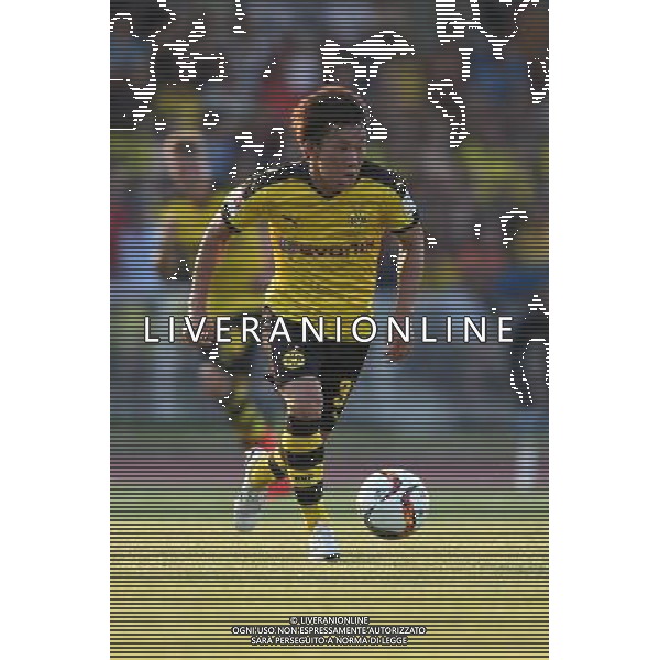 Fu§ball, firo : 03.07.2015 1.BL, 1.Bundesliga, Saison 2015/2016, BVB, Borussia Dortmund, Testspiel, VfL Rhede Einzelaktion, Mitsuru MARUOKA, BVB Borussia Dortmund, ganze Figur, $worldrightsEs gelten unsere AGB, einsehbar auf www.firosportphoto.de, copyright by firo sportphoto: Coesfelder Str. 207 D-48249 DŸlmen www.firosportphoto.de mail@firosportphoto.de (V o l k s b a n k B o c h u m - W i t t e n ) BLZ.: 430 601 29 Kt. Nr.: 341 117 100 Tel:Ê +49-2594-9916004 Fax:Ê+49-2594-9916005 AG ALDO LIVERANI SAS ONLY ITALY