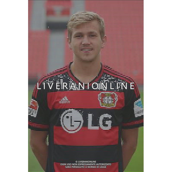 firo : 13.07.2015 Fu§ball, 1.Bundesliga,Saison 2015/2016 Bayer 04 Leverkusen, Fototermin, Portraittermin, Lukas BOEDER, Portrait $worldrights,Es gelten unsere AGB, einsehbar auf www.firosportphoto.de, copyright by firo sportphoto: Coesfelder Str. 207 D-48249 DŸlmen www.firosportphoto.de mail@firosportphoto.de (V o l k s b a n k B o c h u m - W i t t e n ) BLZ.: 430 601 29 Kt. Nr.: 341 117 100 Tel:Ê +49-2594-9916004 Fax:Ê+49-2594-9916005 AG ALDO LIVERANI SAS ONLY ITALY