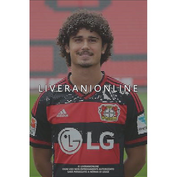 firo : 13.07.2015 Fu§ball, 1.Bundesliga,Saison 2015/2016 Bayer 04 Leverkusen, Fototermin, Portraittermin, Andre RAMALHO, Portrait $worldrights,Es gelten unsere AGB, einsehbar auf www.firosportphoto.de, copyright by firo sportphoto: Coesfelder Str. 207 D-48249 DŸlmen www.firosportphoto.de mail@firosportphoto.de (V o l k s b a n k B o c h u m - W i t t e n ) BLZ.: 430 601 29 Kt. Nr.: 341 117 100 Tel:Ê +49-2594-9916004 Fax:Ê+49-2594-9916005 AG ALDO LIVERANI SAS ONLY ITALY