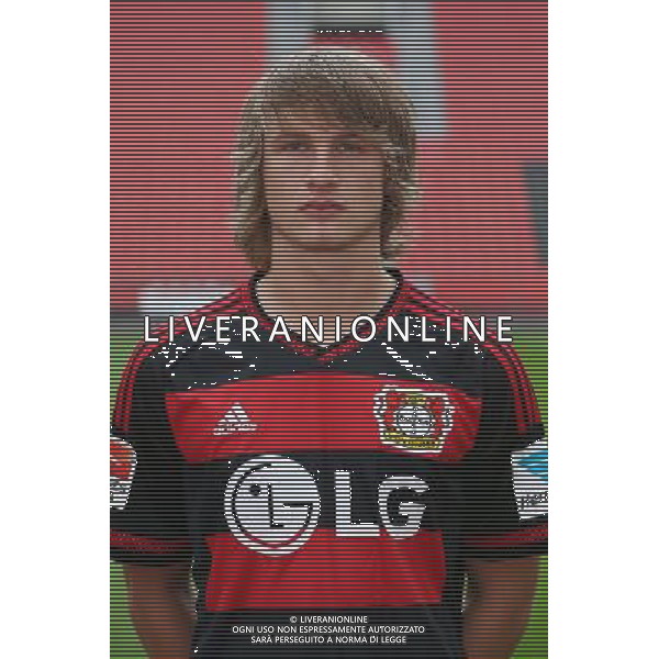 firo : 13.07.2015 Fu§ball, 1.Bundesliga,Saison 2015/2016 Bayer 04 Leverkusen, Fototermin, Portraittermin, Tin Jedvaj,, Portrait $worldrights,Es gelten unsere AGB, einsehbar auf www.firosportphoto.de, copyright by firo sportphoto: Coesfelder Str. 207 D-48249 DŸlmen www.firosportphoto.de mail@firosportphoto.de (V o l k s b a n k B o c h u m - W i t t e n ) BLZ.: 430 601 29 Kt. Nr.: 341 117 100 Tel:Ê +49-2594-9916004 Fax:Ê+49-2594-9916005 AG ALDO LIVERANI SAS ONLY ITALY