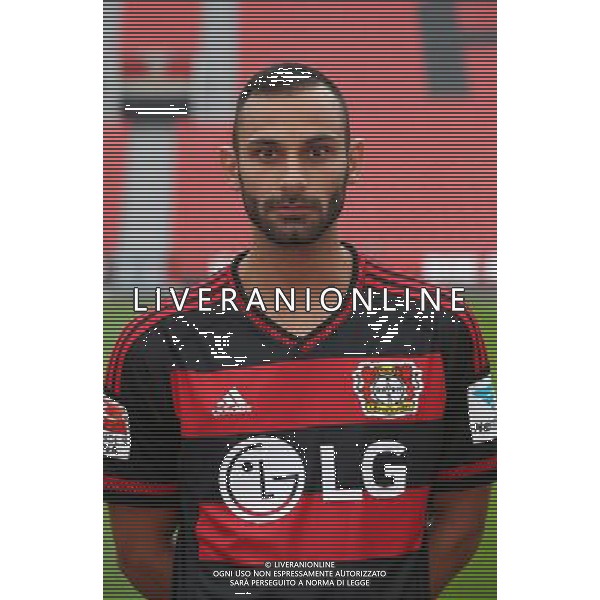 firo : 13.07.2015 Fu§ball, 1.Bundesliga,Saison 2015/2016 Bayer 04 Leverkusen, Fototermin, Portraittermin, …mer TOPRAK, Portrait $worldrights,Es gelten unsere AGB, einsehbar auf www.firosportphoto.de, copyright by firo sportphoto: Coesfelder Str. 207 D-48249 DŸlmen www.firosportphoto.de mail@firosportphoto.de (V o l k s b a n k B o c h u m - W i t t e n ) BLZ.: 430 601 29 Kt. Nr.: 341 117 100 Tel:Ê +49-2594-9916004 Fax:Ê+49-2594-9916005 AG ALDO LIVERANI SAS ONLY ITALY