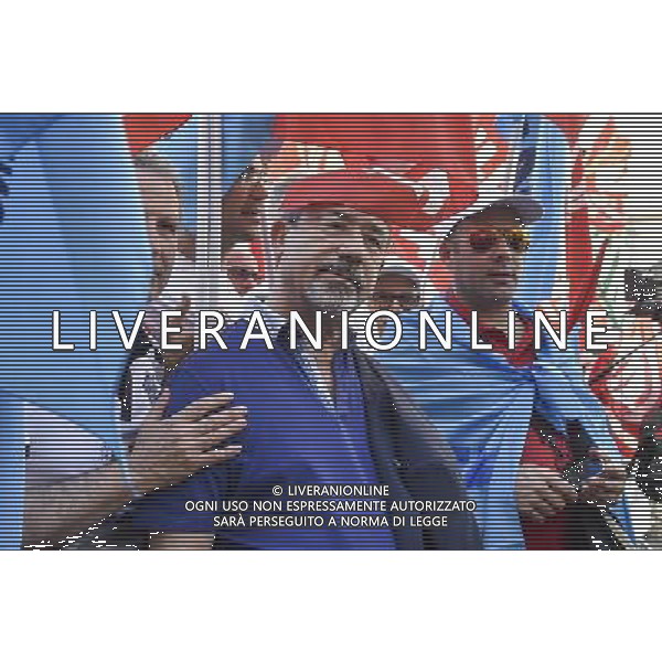 Roma - 18/07/2015 - Piazza SS Apostoli - \' Manifestazione Nazionale dei lavoratori delle costruzioni \' - nella foto: Carmelo Barbagallo / Ph. Fabrizio Corradetti - Ag. Aldo Liverani Sas