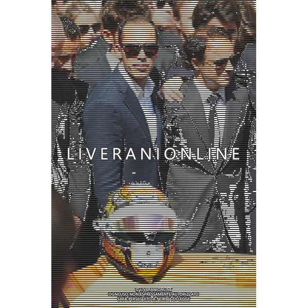 Casque sur le cercueil de Jules Bianchi - 21.07.2015 - Obseques de Jules Bianchi - Cathedrale Sainte Reparate - Nice Photo : Serge Haouzi / Icon Sport ONLY ITALY-AG ALDO LIVERANI SAS - Funerali del Pilota di F1 Jules Bianchi a Nizza *** Local Caption *** 20282187