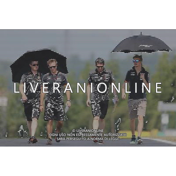 Nico Hulkenberg (GER), Sahara Force India 23.07.2015. Formula 1 World Championship, Rd 10, Hungarian Grand Prix, Budapest, Hungary, Preparation Day. only italy- ag aldo liverani sas