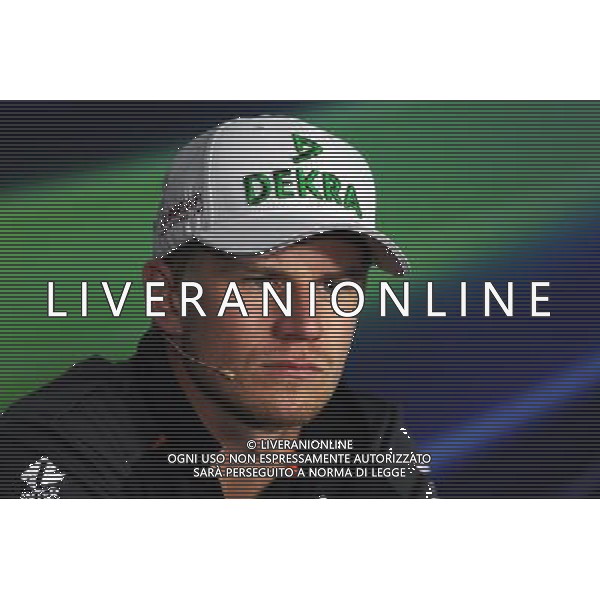 Nico Hulkenberg (GER) Sahara Force India F1 in the FIA Press Conference. 23.07.2015. Formula 1 World Championship, Rd 10, Hungarian Grand Prix, Budapest, Hungary, Preparation Day. ONLY ITALY-AG ALDO LIVERANI SAS
