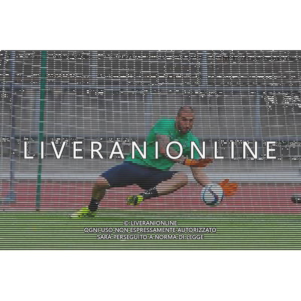 Stephane RUFFIER - 22.07.2015 - Saint Etienne / Ajax Amsterdam - Match amical -Valence Photo : Jean Paul Thomas / Icon Sport ONLY ITALY- AG ALDO LIVERANI SAS 